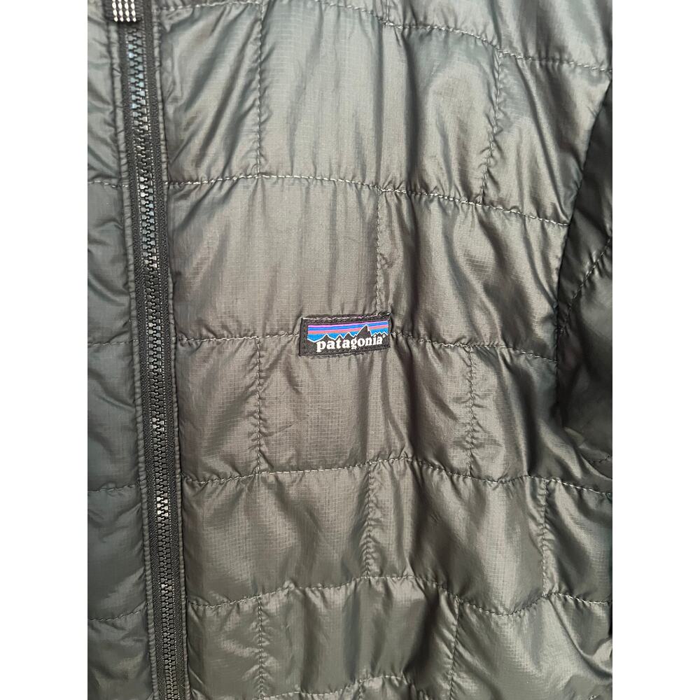 Patagonia Kids Nano Puff Jacket Forge Grey XL 14 - Picture 2 of 8